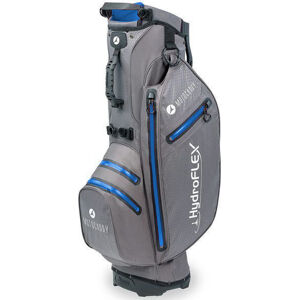 Motocaddy Hydroflex Stand Bag Charcoal/Blue 2020