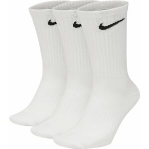 Nike Everyday Lightweight Training Crew Socks Ponožky White/Black L