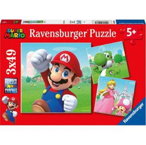 Ravensburger Puzzle Super Mario 3 x 49 dielov