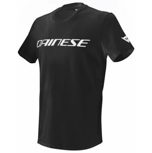 Dainese T-Shirt Black/White M Tričko