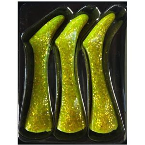 Headbanger Lures Shad 22 Tails Chartreuse