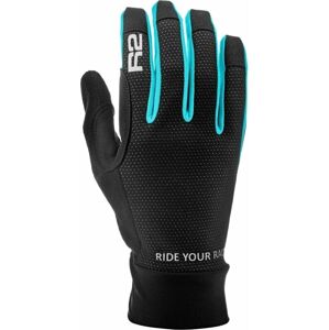 R2 Cruiser Gloves Black/Blue 2XL Lyžiarske rukavice