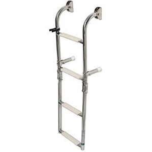 Osculati Foldable Transom Ladder Inox - 3 st.