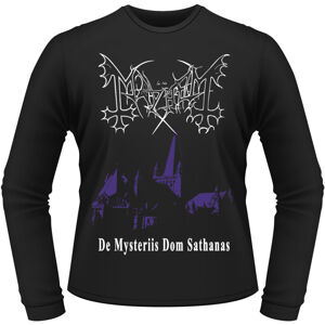 Mayhem Tričko De Mysteriis Dom Sathanas Black M
