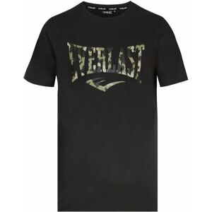 Everlast Spark Camo Mens T-Shirt Black L Fitness tričko