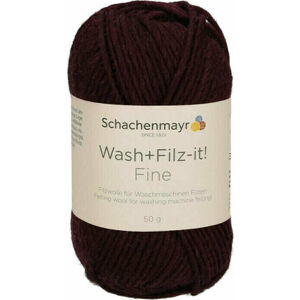 Schachenmayr WASH+FILZ-IT FINE 00145 Burgundy