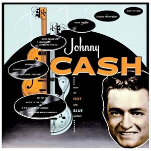 Johnny Cash - With His Hot And Blue Guitar (Limited Edition) (Reissue) (Orange/Black Splatter Coloured) (LP)