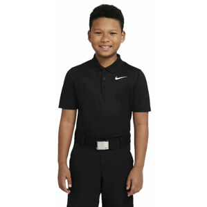 Nike Dri-Fit Victory Boys Golf Polo Black/White L