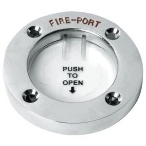 Osculati Fire Port polished Stainless Steel