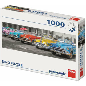 Dino Puzzle Stretnutie áut 1000 dielov