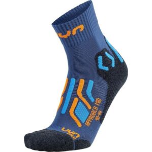 UYN Trekking Approach Mid Blue/Orange/Grey Melange 45-47 Ponožky