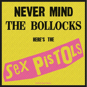 Sex Pistols Nevermind The Bollocks Nášivka Žltá