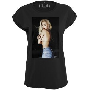 Rita Ora Tričko Topless Black S