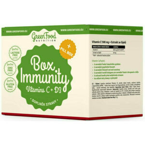Green Food Nutrition Box Immunity Kapsule