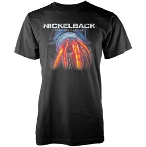Nickelback Tričko Feed The Machine Čierna L