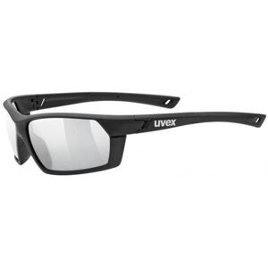 UVEX Sportstyle 225 Black Mat/Litemirror Silver Cyklistické okuliare