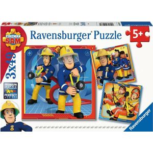 Ravensburger Puzzle Hasič Sam zachraňuje 3 x 49 dielov