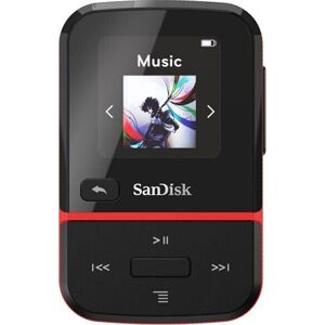 SanDisk MP3 Clip Sport GO 32 GB Červená