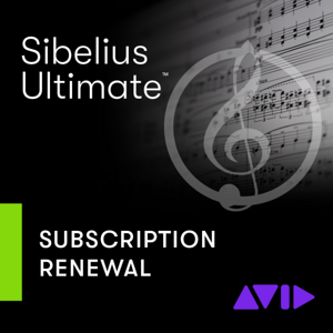 AVID Sibelius Ultimate TEAM Subscription RENEWAL (Digitálny produkt)