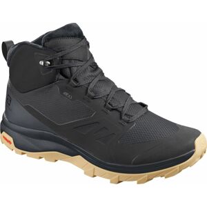 Salomon Pánske outdoorové topánky Outsnap CSWP Black/Ebony/Gum1a 42