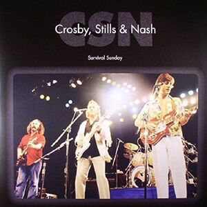 Crosby, Stills & Nash Survival Sunday 1980 Live Benefit Bc (2 LP)