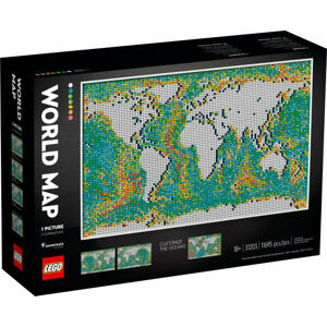 LEGO Art 31203 Mapa sveta