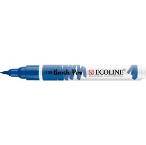 Ecoline Akvarelové perá Brush Pen Prussian Blue