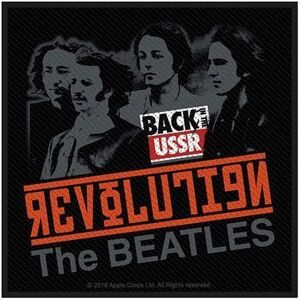 The Beatles Revolution Nášivka Červená-Čierna