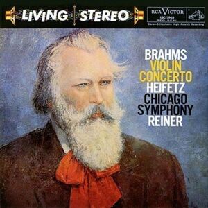 Fritz Reiner - Brahms: Violin Concerto/ Jascha Heifetz (LP)