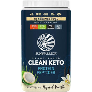 Sunwarrior Clean Keto Peptides Protein Vanilka 750 g
