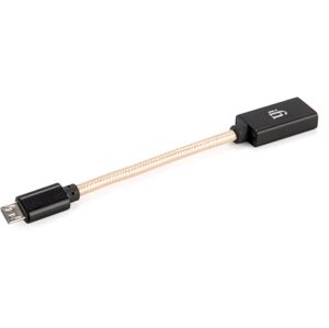 iFi audio OTG Micro Zlatá 12 cm USB Kábel
