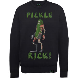 Rick And Morty Mikina X Absolute Cult Pickle Rick Čierna 2XL