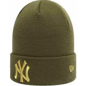 New York Yankees MLB Metallic Logo Olive UNI Čiapka