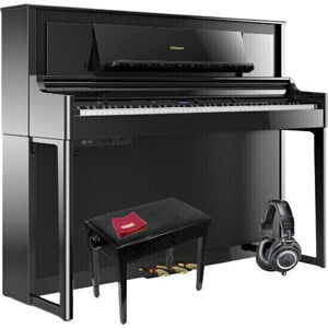 Roland LX706 PE SET Polished Ebony Digitálne piano