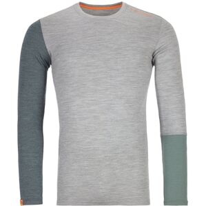 Ortovox 185 Rock 'N' Wool Mens Long Sleeve Shirt Grey Blend XL