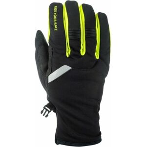 R2 Storm Gloves Black/Neon Yellow L Lyžiarske rukavice