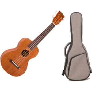 Mahalo MJ2-VT Transparent Brown SET Koncertné ukulele Transparent Brown