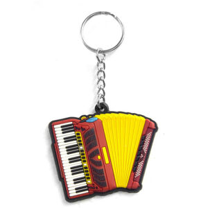 Musician Designer MDKC0044 Kľúčenka Červená-Žltá