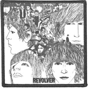 The Beatles Revolver Album Cover Nášivka Šedá