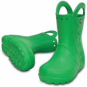 Crocs Kids' Handle It Rain Boot Grass Green 27-28