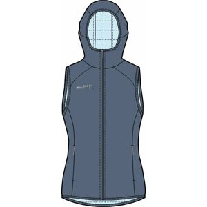 Rock Experience Golden Gate Hoodie Padded Woman Vest China Blue/Quiet Tide S Outdoorová vesta