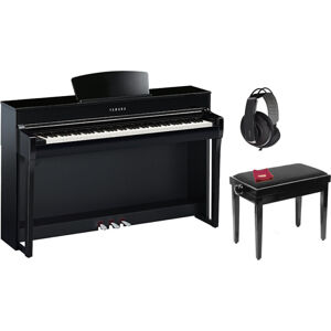 Yamaha CLP-735 PE SET Polished Ebony Digitálne piano
