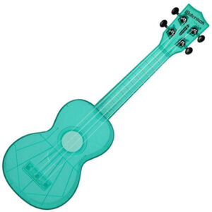 Kala Waterman Sopránové ukulele Blue Raspberry Fluorescent