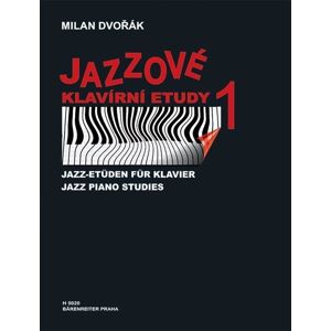 Milan Dvořák Jazzové klavírní etudy 1 Noty