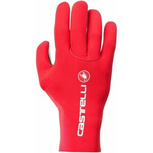 Castelli Diluvio C Red S-M Cyklistické rukavice