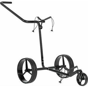 Jucad Carbon Shine 3-Wheel Shiny Black Manuálny golfový vozík