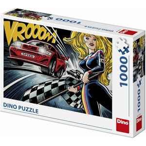 Dino Puzzle Pop Art Závod 1000 dielov