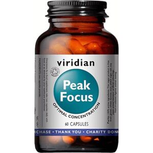 Viridian Peak Focus Organic Kapsule