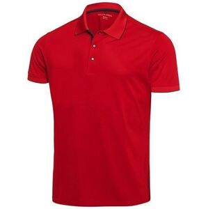 Galvin Green Marty Tour Mens Polo Shirt Red/Black S