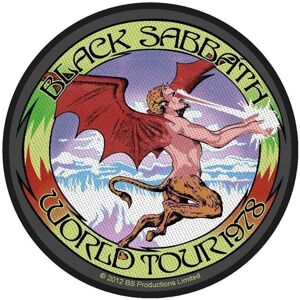 Black Sabbath World Tour '78 Nášivka Multi